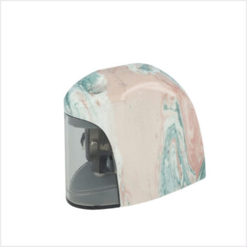 Puntenslijper roze/groen marmer