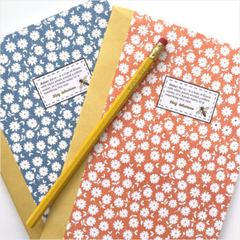 Set van 2 schriftjes met potlood Busy Bee