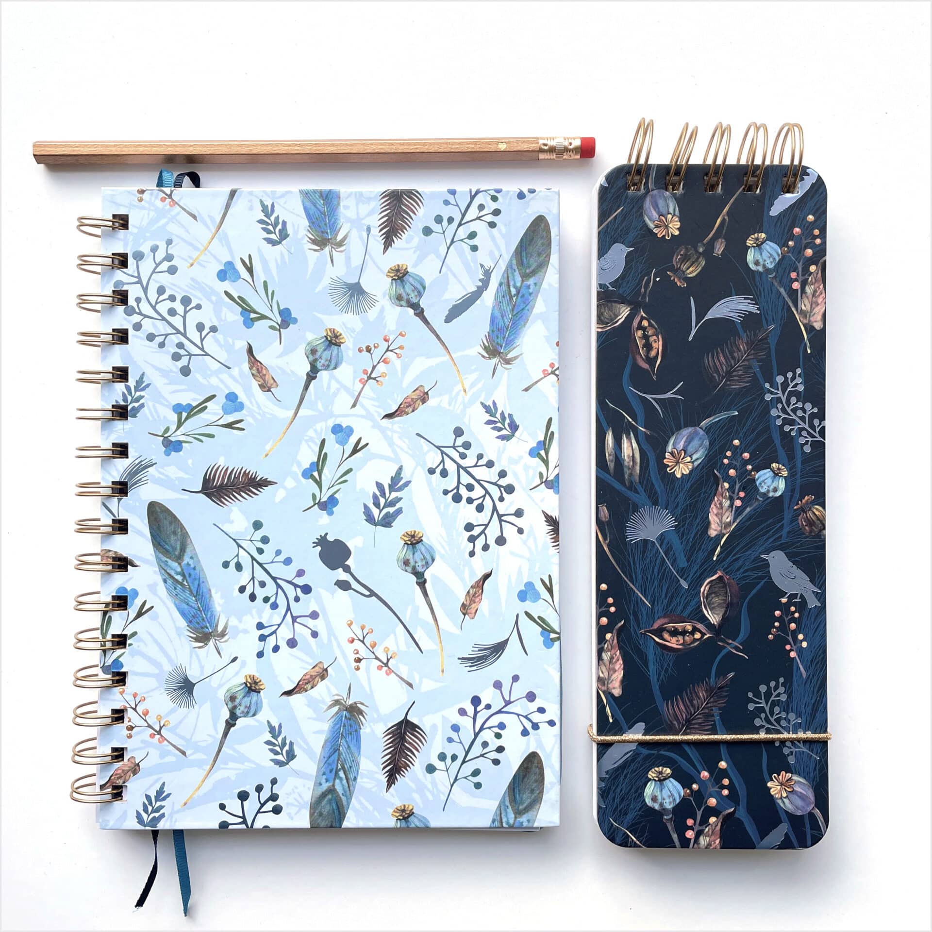 Gifset schrijfset Nature blauw
