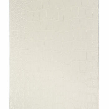 Notitieboek A5 wit, croc