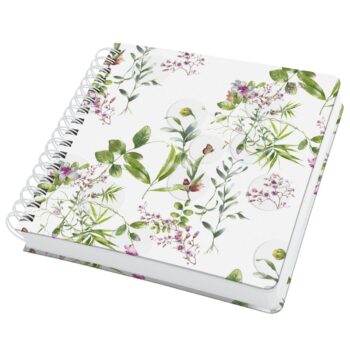 Notitieboek vierkant tuin